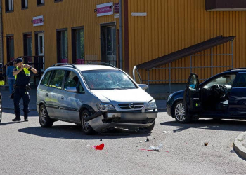 Sandviken: Krock i korsning