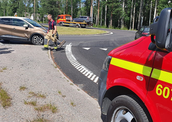Söderhamn: Trafikolycka vid Hällåsen