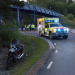 Sandviken: Mc-olycka vid rondell