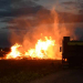 Söderhamn: Brand i större vedupplag