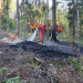 Norrala: Mindre skogsbrand i Styvje