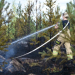 Hudiksvall: Skogsbrand vid Malsta