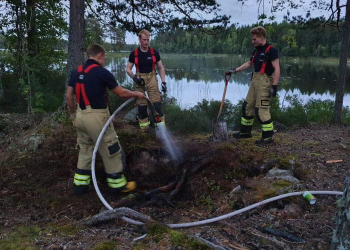 Tönnebro: Mindre markbrand vid Böles-Noran
