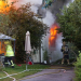 Sandviken: Villa förstörd i brand