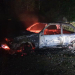 Ljusne: Bilbrand vid Svansjön