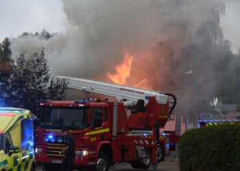 Söderhamn: Villabrand på Faxegatan – En person omkom