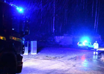 Ljusne: Brand i byggnad – Var kontrollerad eldning