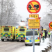 Gävle: Kollision mellan buss och mopedbil