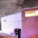 Gävle: Brand på Ramirent
