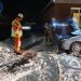 Söderhamn: Bilbrand på Härjedalsvägen