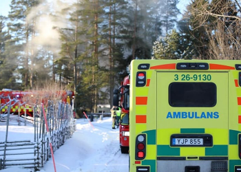 Gävle: Villabrand i Åbyggeby – En svårt skadad