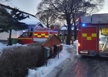 Söderhamn: Villabrand i Nyhem