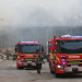 Gävle: Brand vid återvinningsföretag