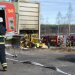 Edsbyn: Brand på träindustri