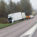 Harmånger: Lastbil körde av E4