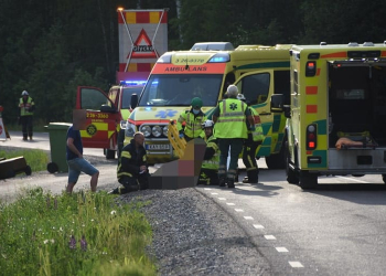 Kilafors: Singelolycka på väg 621
