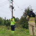 Söderala: Brand i elstolpe