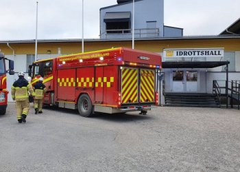 Söderhamn: Falsklarm på idrottshallen
