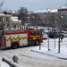 Hudiksvall: Bilbrand på Salutorget