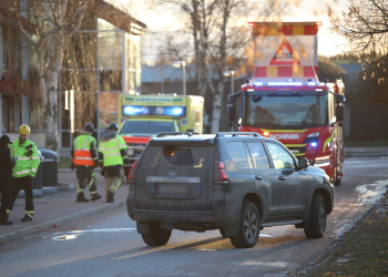Gävle: Person påkörd vid Burger King