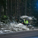 Ljusne: Personbil voltade på väg 583