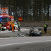 Enånger: Singelolycka vid E4