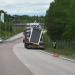 Söderhamn: Lastbil tappade släpvagnar på E4