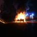 Söderala: Bilbrand på väg 633