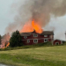 Gnarp: Räddningstjänsten bekämpar storbrand
