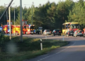 Gävle: Buss och bil krockade på väg 583