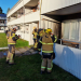 Sandarne: Brand på balkong
