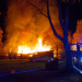 Ockelbo: Brand i ladugård