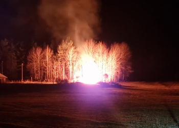 Trönö: Förmodad brand var kontrollerad