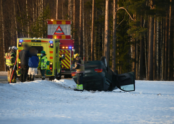 Glössbo: Singelolycka på väg 651
