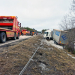 Ljusne: Lastbil körde av E4