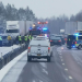 Bergby: Tre bilar i olycka på E4