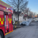 Söderhamn: Bilbrand på Kurhusgatan