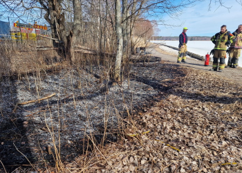 Söderhamn: Gräsbrand vid Granskär