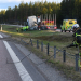 Enånger: Lastbilsolycka på E4