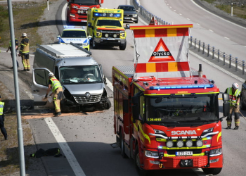 Enånger: Singelolycka på E4