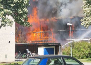Gävle: Brand i radhus (22:44)