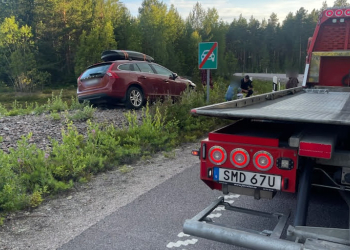 Norrala: Singelolycka vid trafikplats Styvje