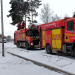 Sandviken: Rådjur i knipa på sjö