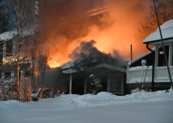Bergvik: Brand i Lynäs