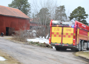 Valbo: Bilbrand i Överhärde