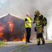 Sandviken: Brand i garage