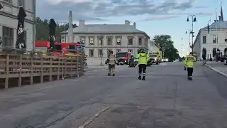 Söderhamn: Brand på Christos Bistro