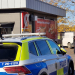 Sandviken: Personbil körde in i bensinmack