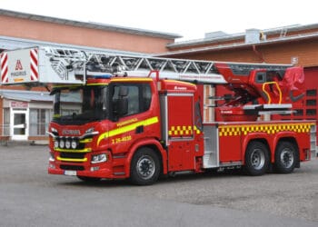 Stegbil levererad till Hudiksvall