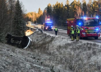Söderhamn: Singelolycka på E4
